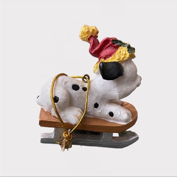 3/$15 Puppy Ornament on Sled (SC) - Picture 3 of 7